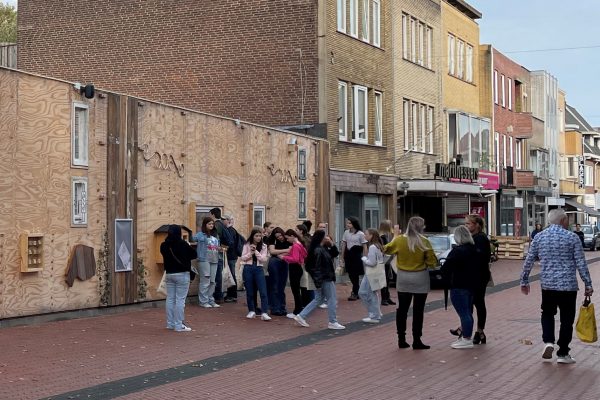 GeelMarketing Project conceptontwikkeling sloopwand gemeente Brunssum Ons Nieuwe centrum 4 plezier publiek